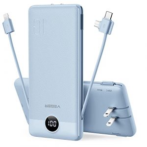 Blue Portable Phone Charger