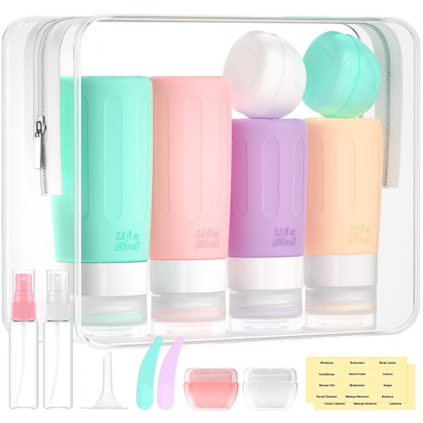 TSA Toiletry Travel Bottle Set