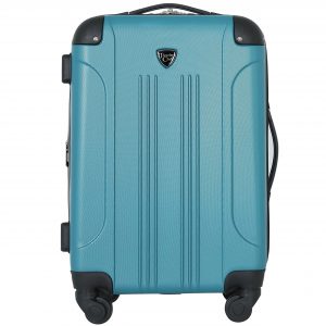 Teal Hardside Carry-on Luggage