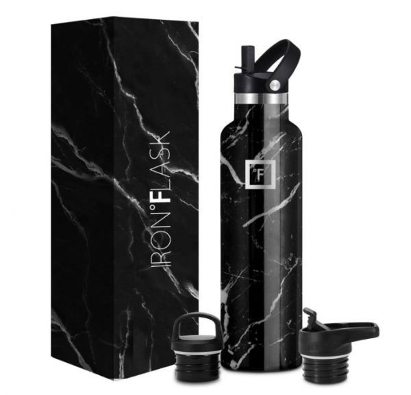 Black Sports Water Bottle