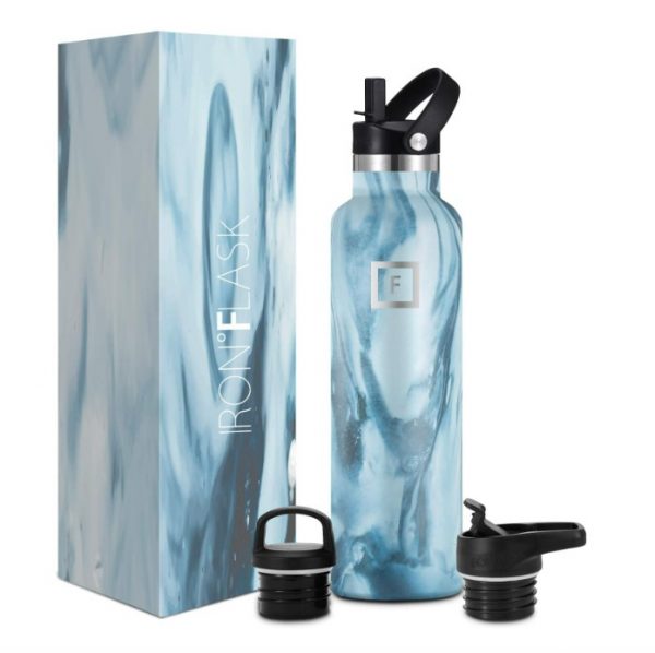 Blue Sports Water Bottle