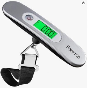 Portable Luggage Scale - Silver