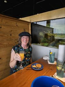 Beaufort, SC - Unique Cuisines - Gilligan's - Me in booth